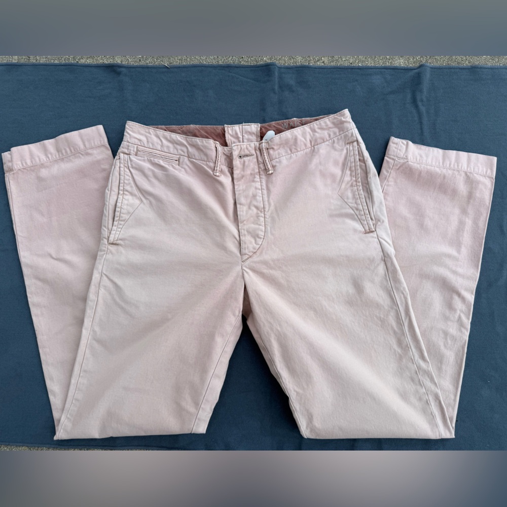 RRL Officer Chino - Dusty Pink Ralph Lauren 30/32 Double RL